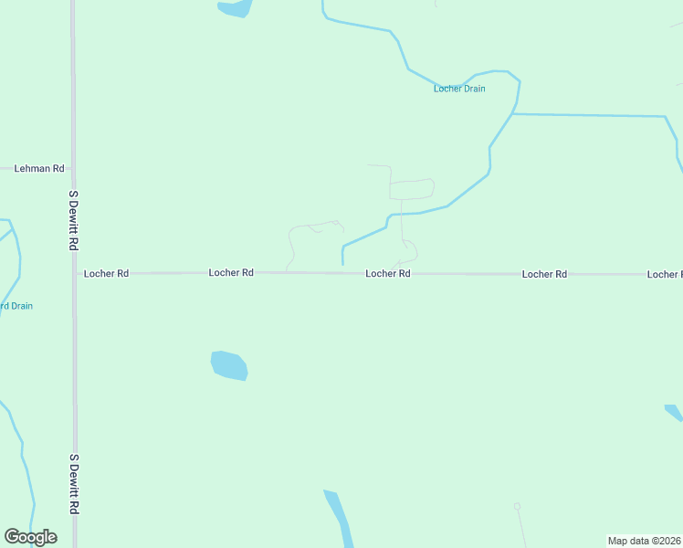 map of restaurants, bars, coffee shops, grocery stores, and more near 1850 Locher Road in DeWitt