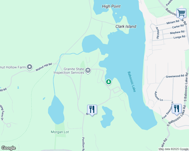 map of restaurants, bars, coffee shops, grocery stores, and more near 9 Norton Street in Amherst
