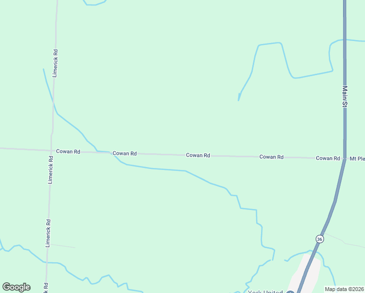 map of restaurants, bars, coffee shops, grocery stores, and more near 2575 Cowan Rd in Piffard