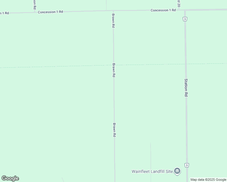 map of restaurants, bars, coffee shops, grocery stores, and more near 12264 Brawn Road in Regional Municipality of Niagara