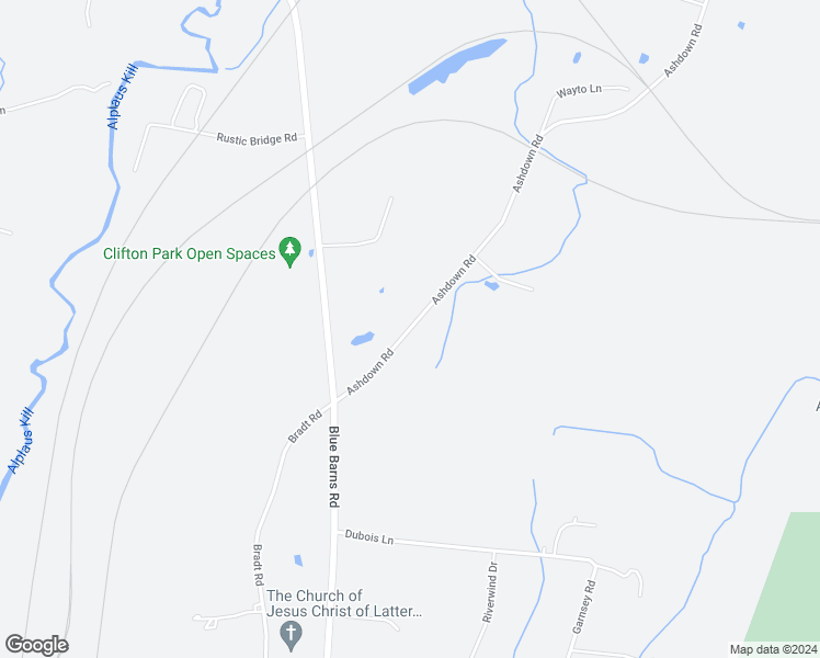 map of restaurants, bars, coffee shops, grocery stores, and more near 24 Ashdown Road in Ballston Lake