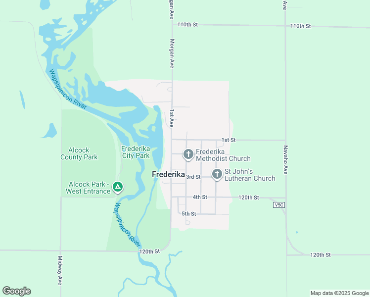 map of restaurants, bars, coffee shops, grocery stores, and more near 100 1st Street in Janesville