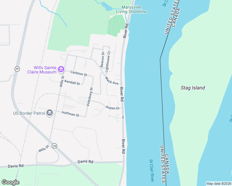 map of restaurants, bars, coffee shops, grocery stores, and more near 2516 River Road in Marysville