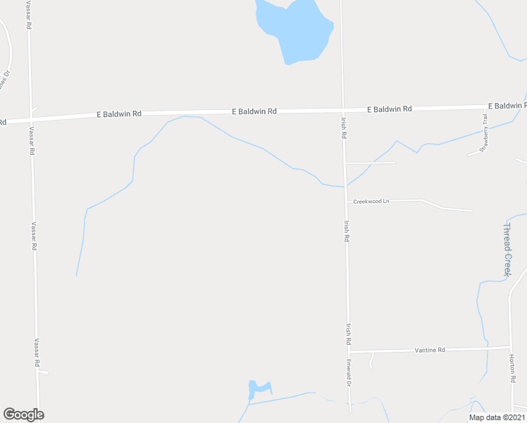 map of restaurants, bars, coffee shops, grocery stores, and more near 10170 Irish Road in Goodrich