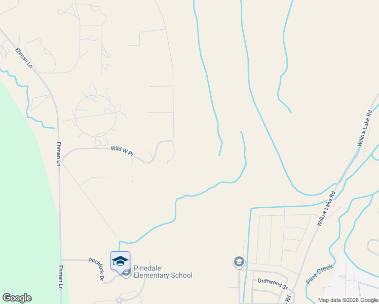 map of restaurants, bars, coffee shops, grocery stores, and more near 8 South Point Lane in Pinedale