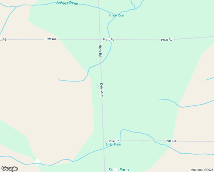 map of restaurants, bars, coffee shops, grocery stores, and more near 79368 Deland Road in Richmond