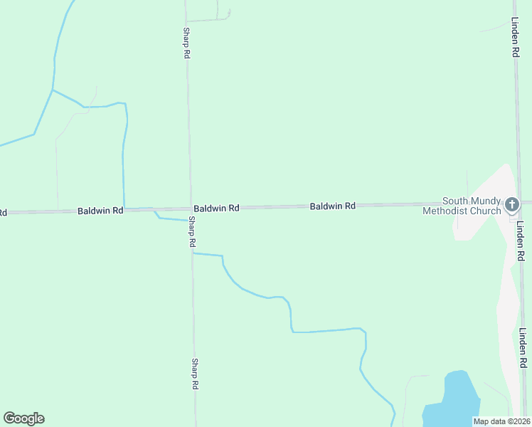 map of restaurants, bars, coffee shops, grocery stores, and more near 5409 Baldwin Road in Grand Blanc