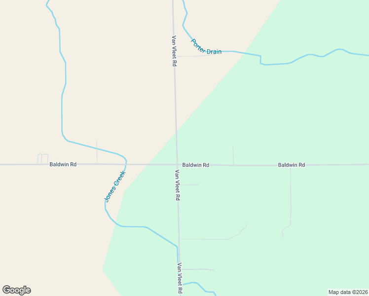 map of restaurants, bars, coffee shops, grocery stores, and more near 9499 Van Vleet Road in Gaines