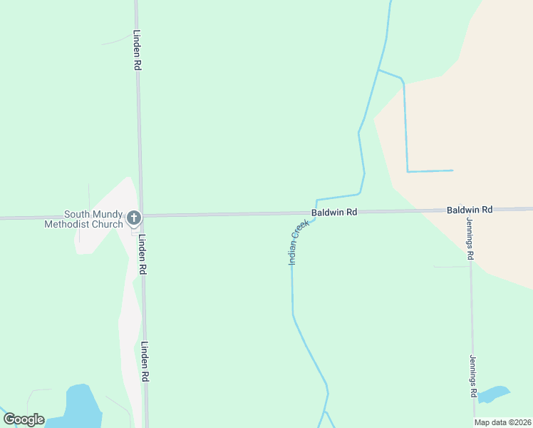 map of restaurants, bars, coffee shops, grocery stores, and more near 4306 Baldwin Road in Grand Blanc