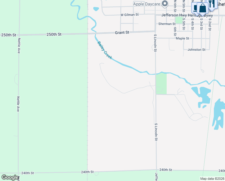 map of restaurants, bars, coffee shops, grocery stores, and more near 413 Brickyard Road in Sheffield