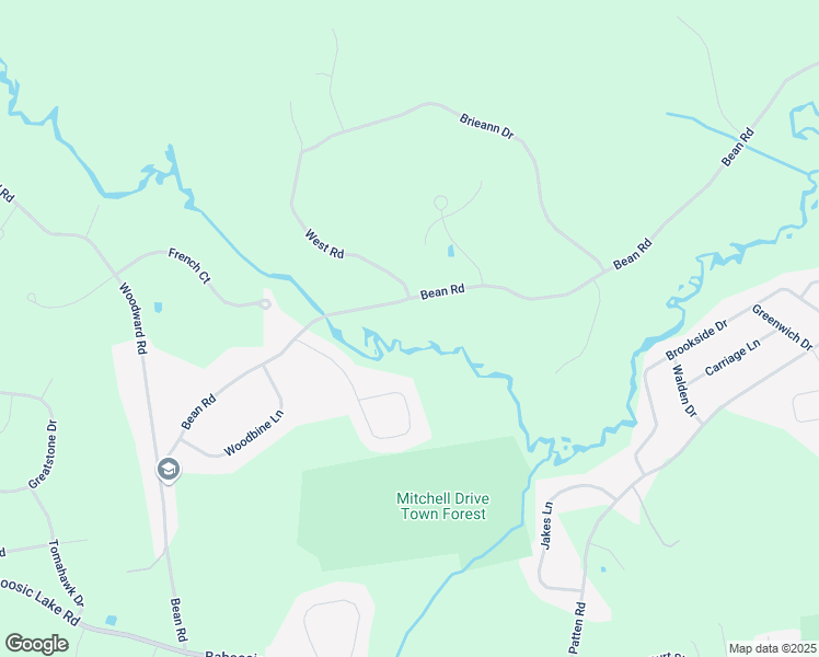 map of restaurants, bars, coffee shops, grocery stores, and more near 63 Bean Road in Merrimack