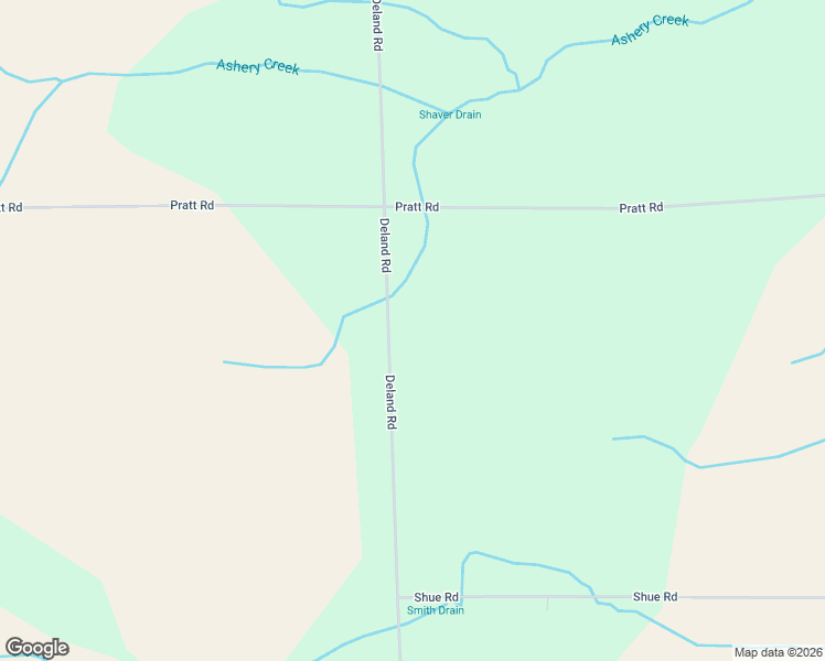 map of restaurants, bars, coffee shops, grocery stores, and more near 79762 Deland Road in Richmond