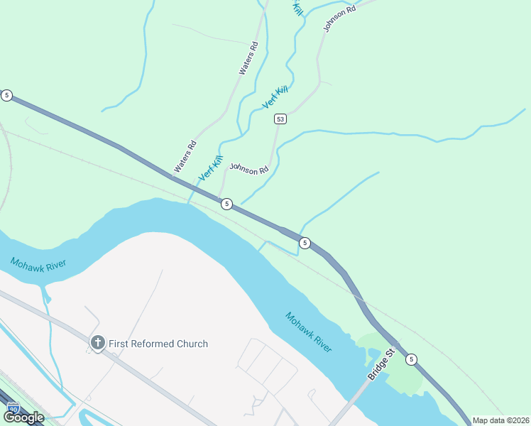 map of restaurants, bars, coffee shops, grocery stores, and more near 5878 Amsterdam Road in Schenectady