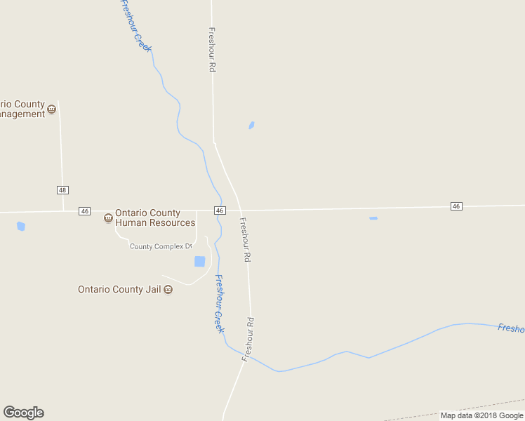 map of restaurants, bars, coffee shops, grocery stores, and more near 3850 County House Road in Canandaigua
