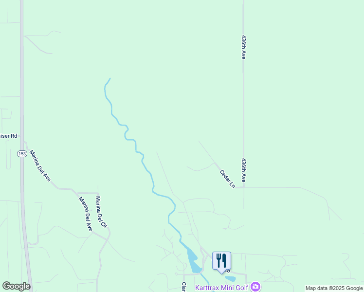 map of restaurants, bars, coffee shops, grocery stores, and more near 143 Yuka Road in Yankton