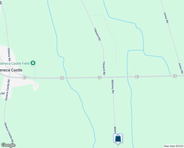 map of restaurants, bars, coffee shops, grocery stores, and more near 1880 County Road 4 in Seneca Castle