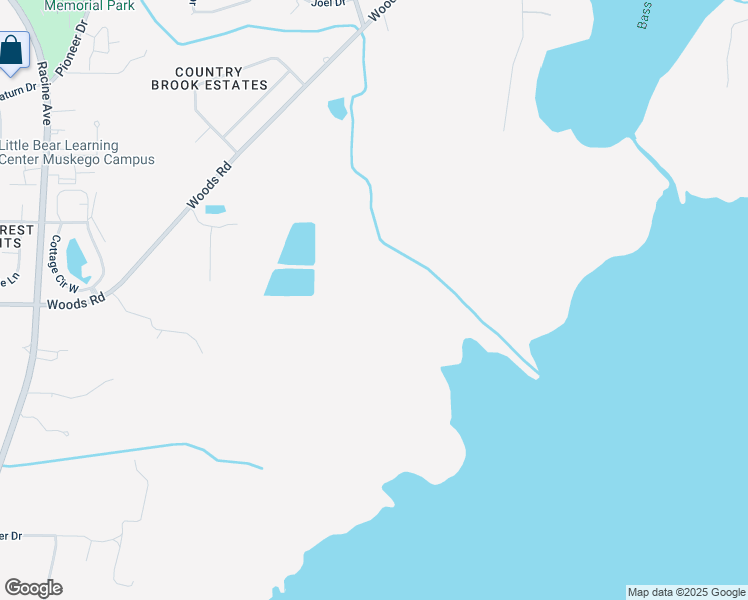 map of restaurants, bars, coffee shops, grocery stores, and more near Nature Dr in Muskego