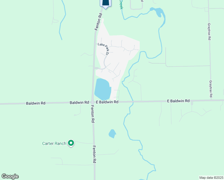 map of restaurants, bars, coffee shops, grocery stores, and more near 9502 Fenwin Drive in Grand Blanc