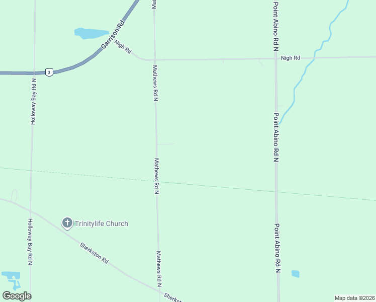 map of restaurants, bars, coffee shops, grocery stores, and more near 490 Mathews Road North in Fort Erie