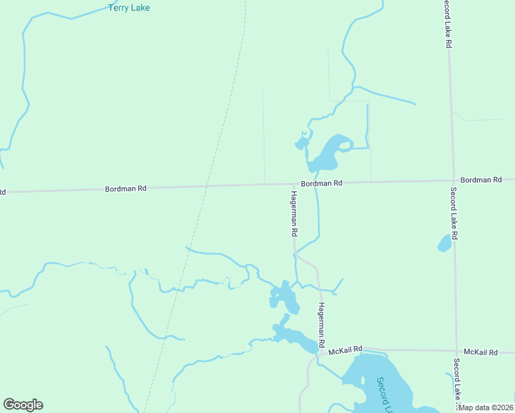 map of restaurants, bars, coffee shops, grocery stores, and more near 5418-5426 Bordman Road in Dryden