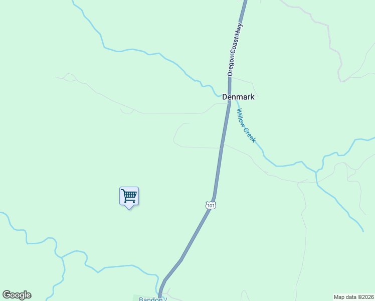 map of restaurants, bars, coffee shops, grocery stores, and more near 46964 U.S. 101 in Langlois