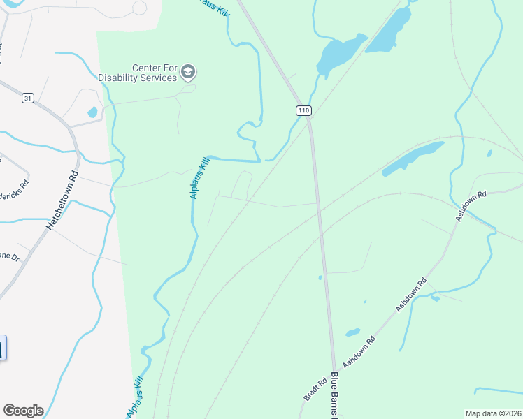 map of restaurants, bars, coffee shops, grocery stores, and more near 16 Rustic Bridge Road in Rexford