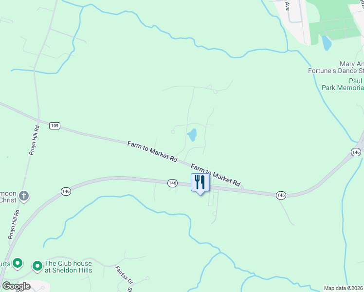 map of restaurants, bars, coffee shops, grocery stores, and more near 1 Paar Way in Mechanicville