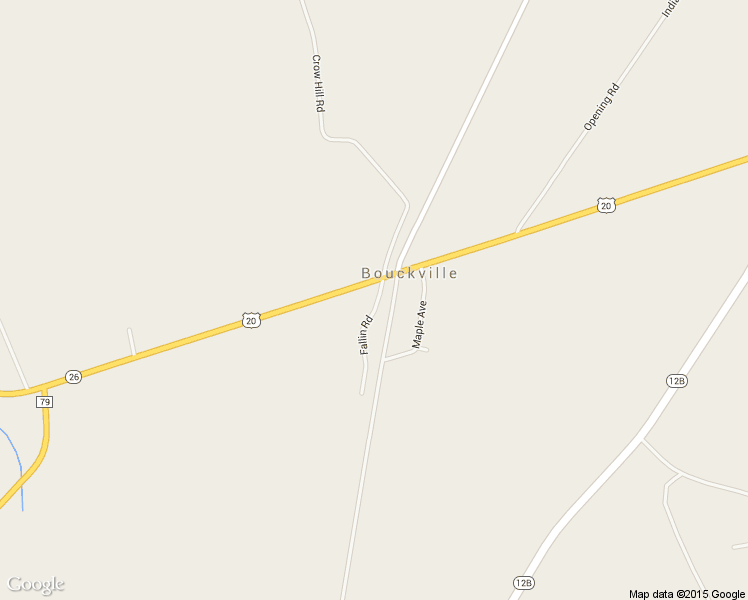 map of restaurants, bars, coffee shops, grocery stores, and more near 3441 Fallin Road in Bouckville