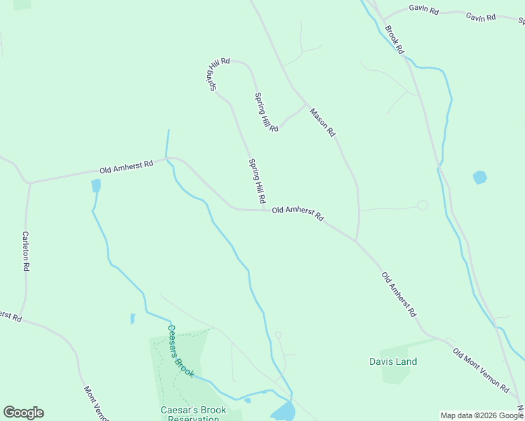 map of restaurants, bars, coffee shops, grocery stores, and more near 59 Old Amherst Rd in Mont Vernon