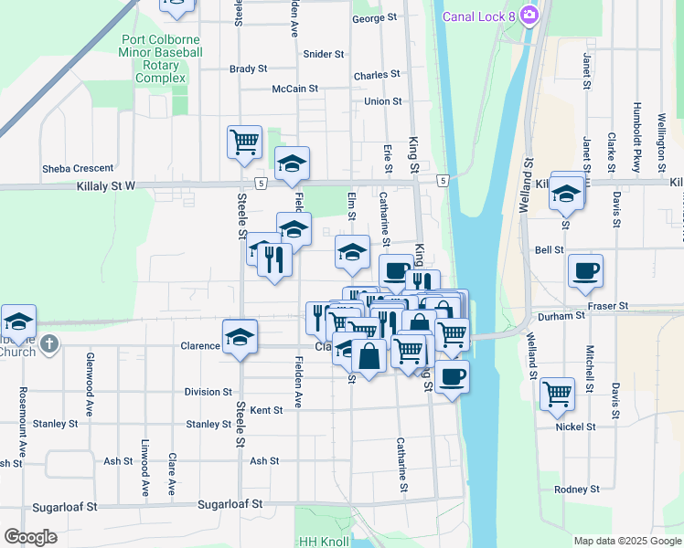 101 Elgin Street, Port Colborne ON Walk Score