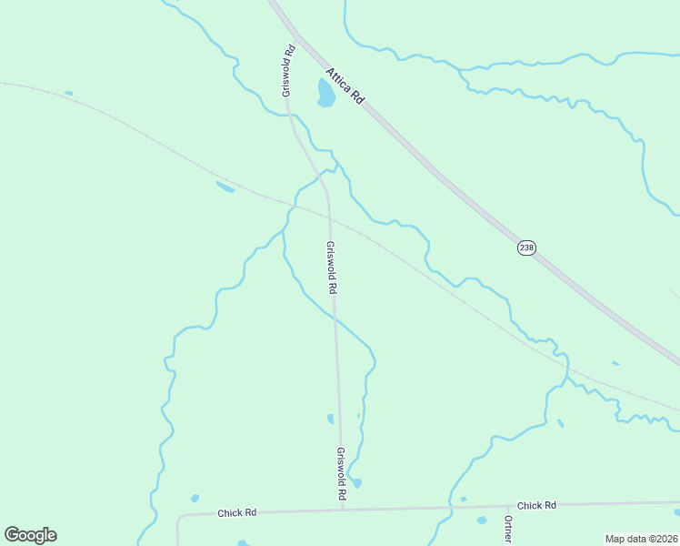 map of restaurants, bars, coffee shops, grocery stores, and more near 10861 Griswold Road in Darien Center