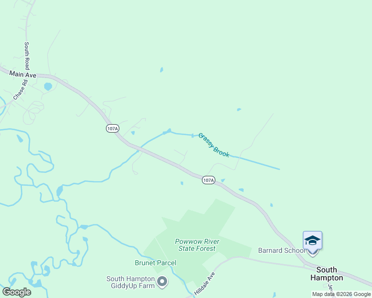 map of restaurants, bars, coffee shops, grocery stores, and more near 125 Main Avenue in South Hampton