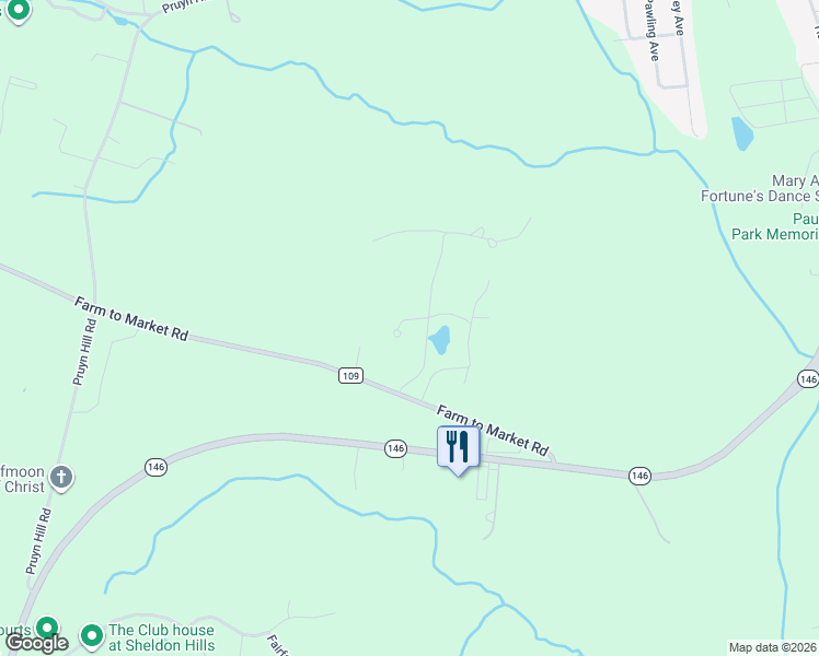 map of restaurants, bars, coffee shops, grocery stores, and more near 37 Farm to Market Road in Mechanicville