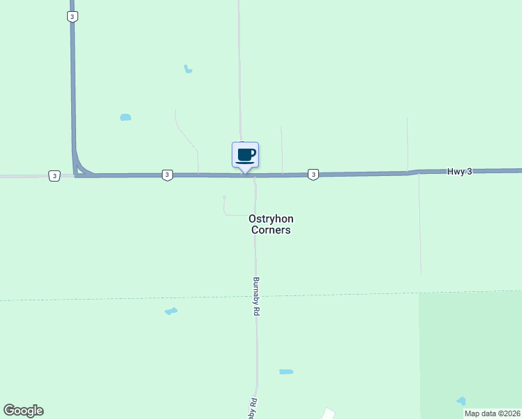 map of restaurants, bars, coffee shops, grocery stores, and more near 11691 Burnaby Road in Ostryhon Corners
