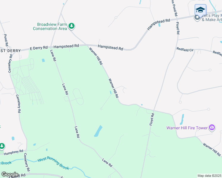 map of restaurants, bars, coffee shops, grocery stores, and more near 3 Fox Hollow Road in Derry