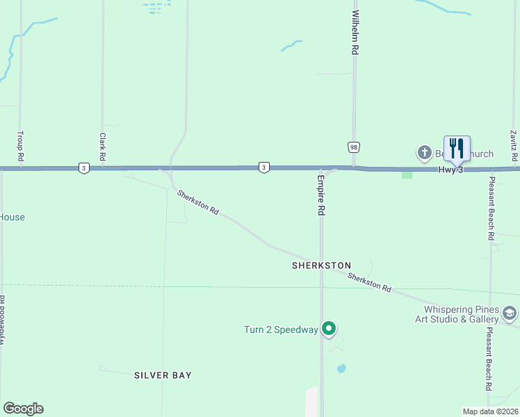map of restaurants, bars, coffee shops, grocery stores, and more near 4750 Sherkston Road in Port Colborne