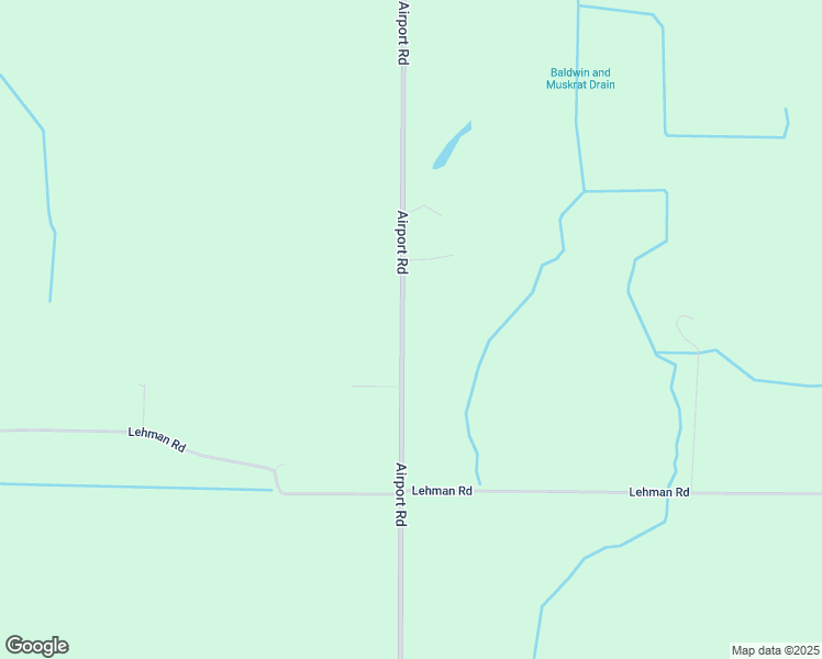 map of restaurants, bars, coffee shops, grocery stores, and more near 8583 Airport Road in DeWitt