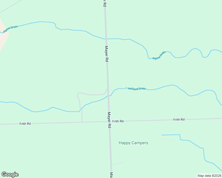 map of restaurants, bars, coffee shops, grocery stores, and more near 385 Mayer Road in Saint Clair