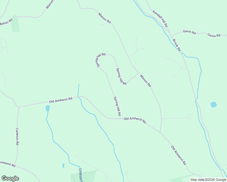 map of restaurants, bars, coffee shops, grocery stores, and more near 21 Spring Hill Road in Mont Vernon