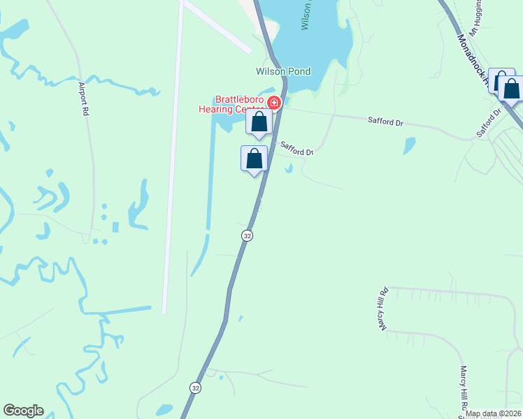 map of restaurants, bars, coffee shops, grocery stores, and more near 273 Old Homestead Highway in Keene
