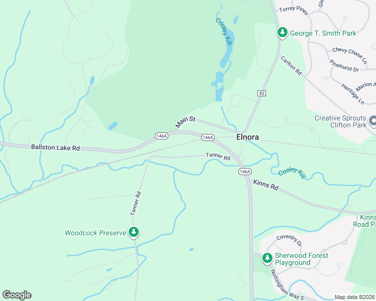 map of restaurants, bars, coffee shops, grocery stores, and more near 784 Tanner Road in Saratoga County