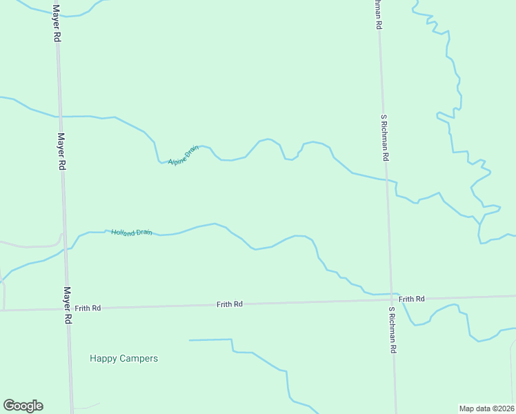 map of restaurants, bars, coffee shops, grocery stores, and more near 7220 Frith Road in Saint Clair