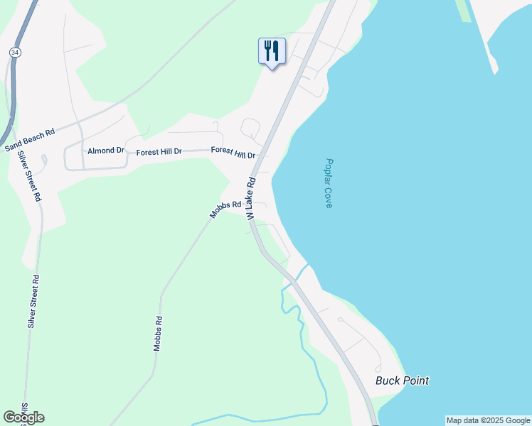 map of restaurants, bars, coffee shops, grocery stores, and more near 5684 Mcclelland Drive in Fleming