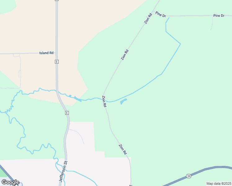 map of restaurants, bars, coffee shops, grocery stores, and more near N1466 Zion Road in Palmyra