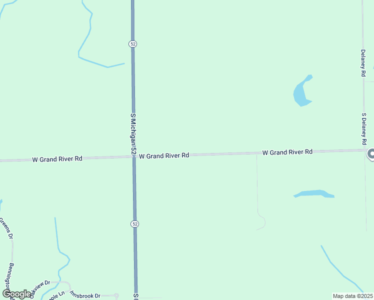 map of restaurants, bars, coffee shops, grocery stores, and more near 2728 West Grand River Road in Owosso