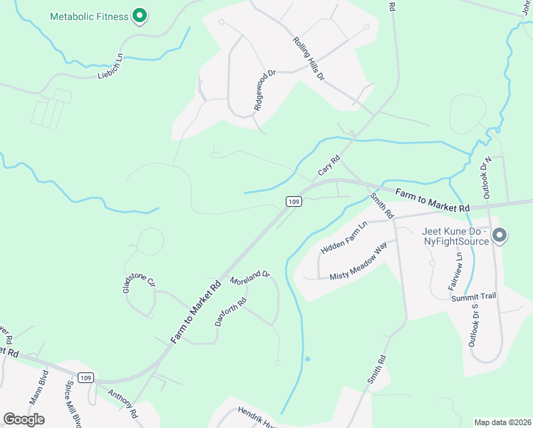 map of restaurants, bars, coffee shops, grocery stores, and more near 2 Westfield Way in Saratoga County