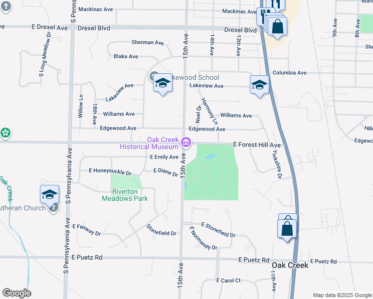 8412 15th Avenue, Oak Creek WI Walk Score