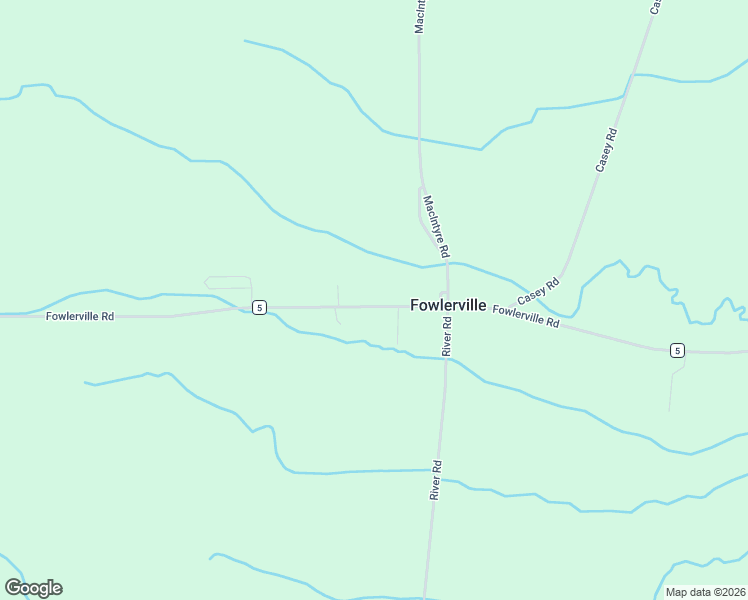 map of restaurants, bars, coffee shops, grocery stores, and more near 3237 Fowlerville Road in Caledonia