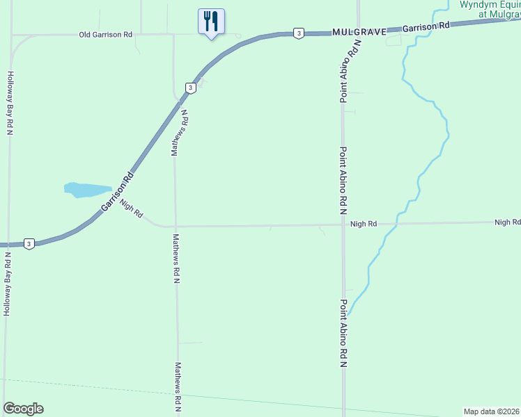 map of restaurants, bars, coffee shops, grocery stores, and more near 4968 Nigh Road in Fort Erie