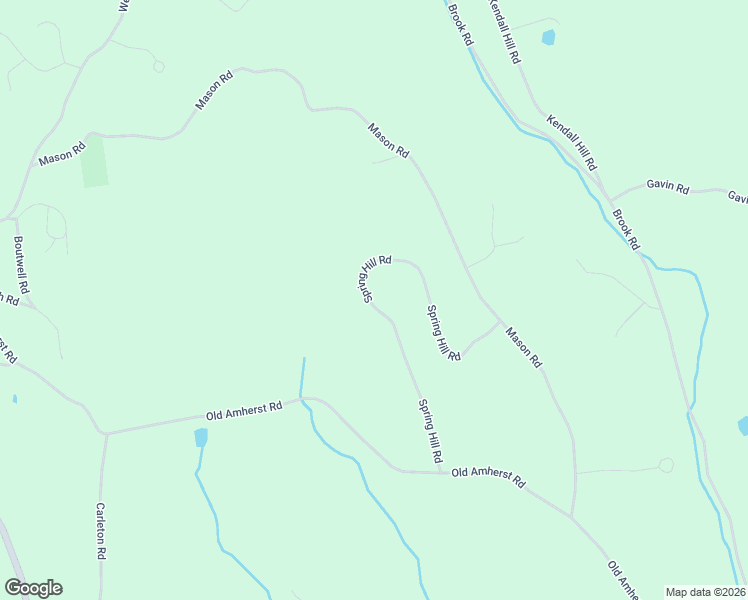 map of restaurants, bars, coffee shops, grocery stores, and more near 21 Spring Hill Road in Mont Vernon